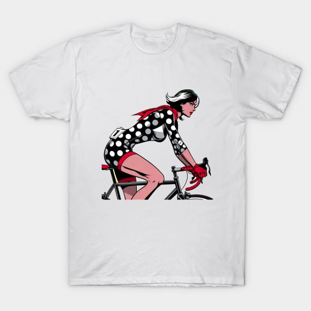 Cruella cycling T-Shirt by p3p3ncil